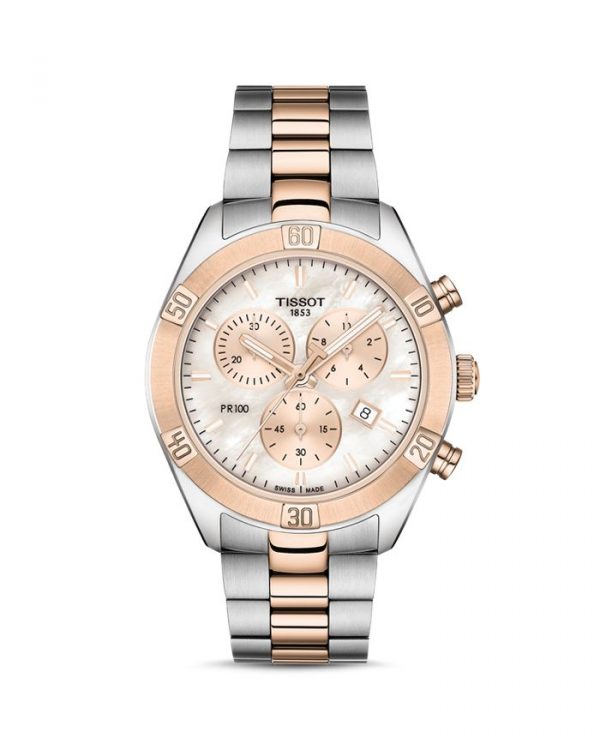 Tissot PR100 Sport Chic Chronograph, 38mm