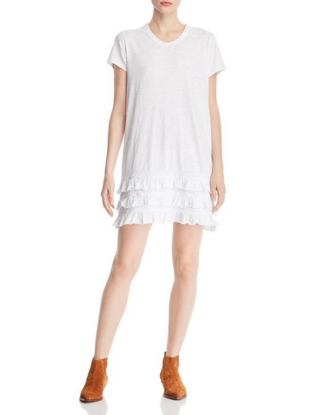 Wilt Ruffle-Hem T-Shirt Dress