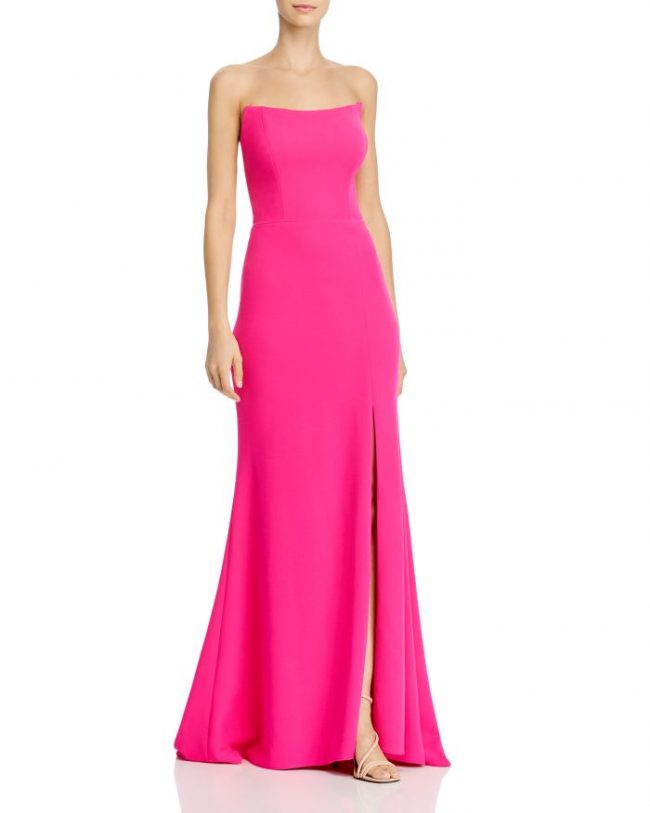 Aqua Strapless Gown - 100% Exclusive