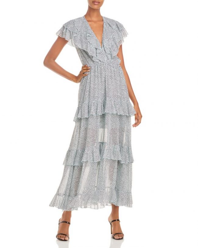 Sabina Musayev Zoya Ruffled Maxi Dress