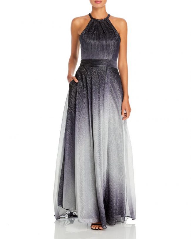 Aqua Metallic OmbreGown - 100% Exclusive