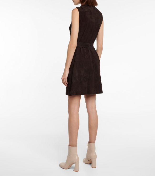 Stouls Winslet suede minidress