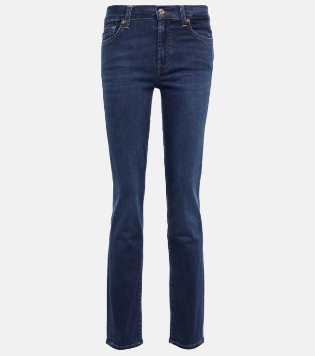 7 For All Mankind Roxanne B(AIR) mid-rise skinny jeans