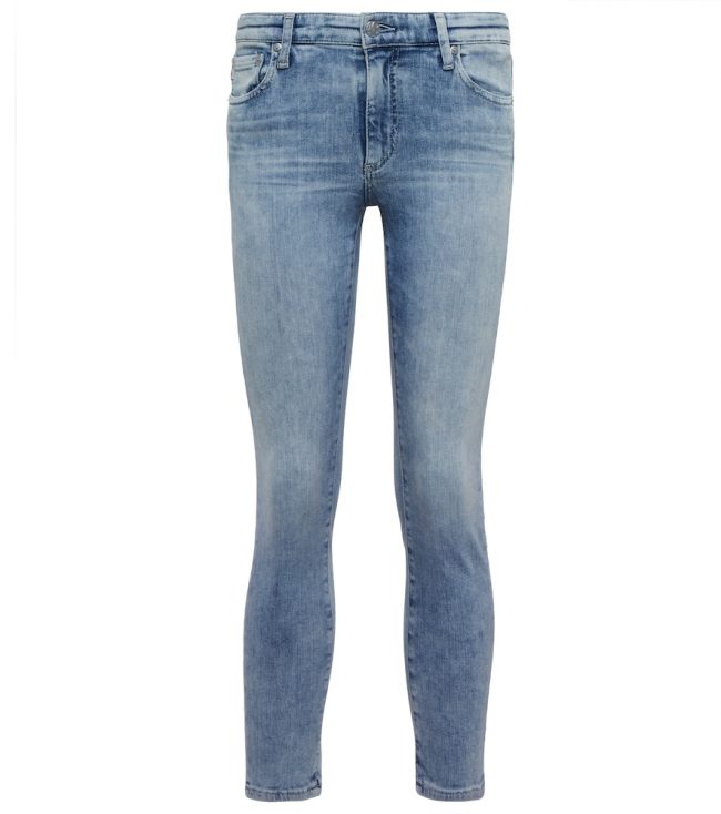 AG Jeans Prima Crop mid-rise skinny jeans