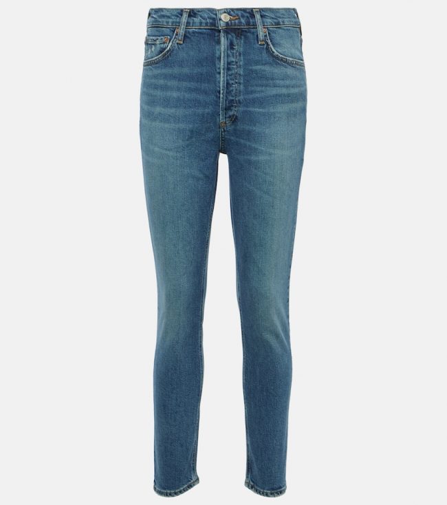 Agolde Nico high-rise skinny jeans