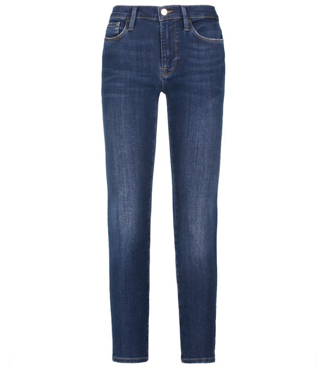 Frame Le Skinny de Jeanne mid-rise jeans