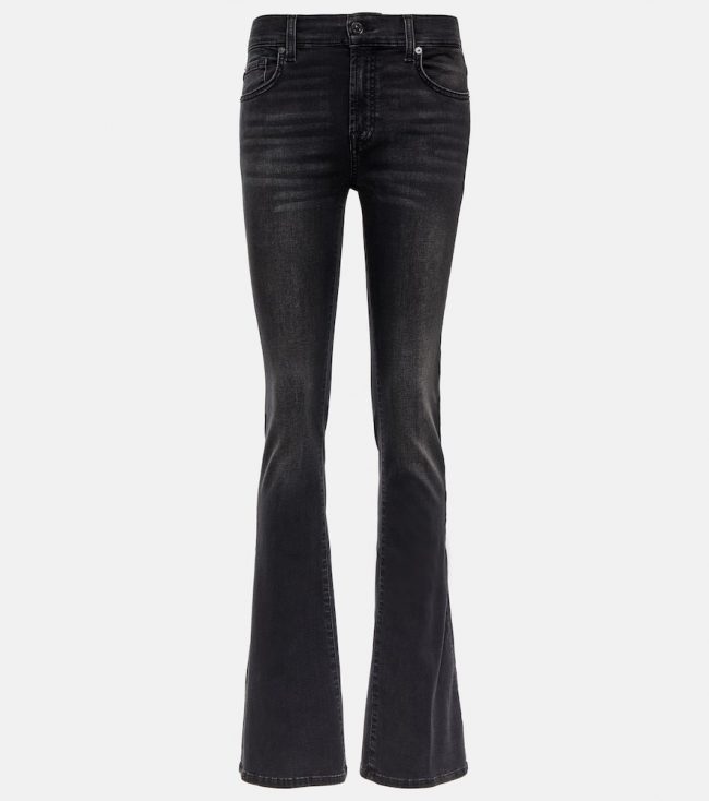 7 For All Mankind Bair mid-rise bootcut jeans