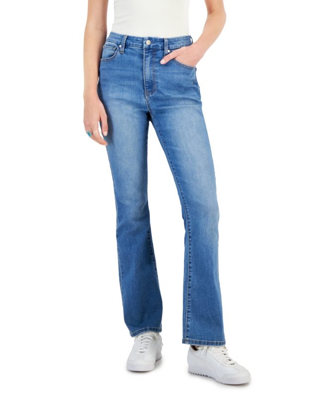 And Now This Women's High-Rise Bootcut Jeans - Osman Wash