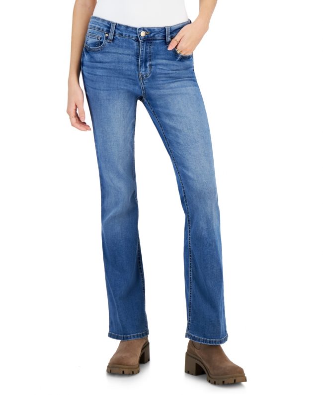 Celebrity Pink Juniors' Mid-Rise Bootcut Jeans - La Paz