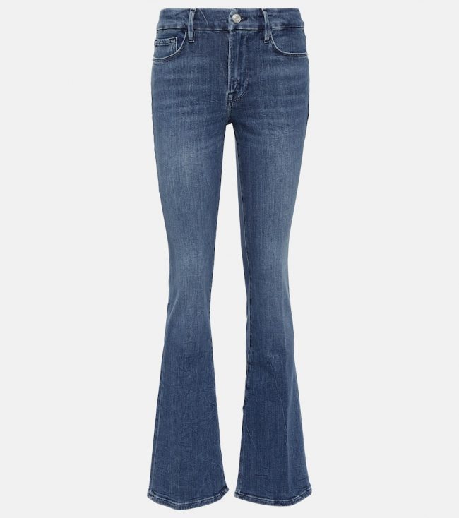 Frame Le Mini Boot Slit bootcut jeans