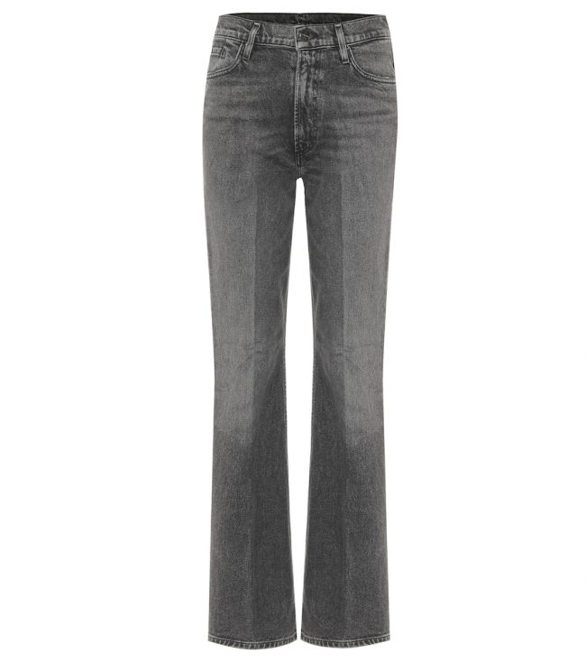 Goldsign The Comfort high-rise bootcut jeans