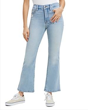 Good American Glc High Rise Mini Bootcut Jeans in I403