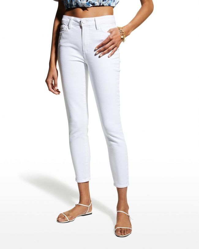 Hoxton Cropped Skinny Jeans