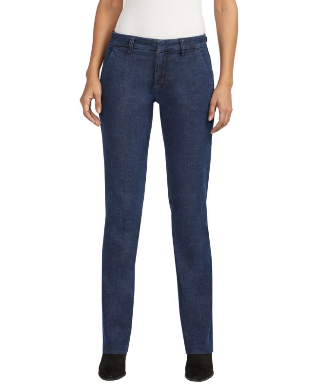 Jag Women's Alayne Mid Rise Baby Bootcut Jeans - Encore Blue