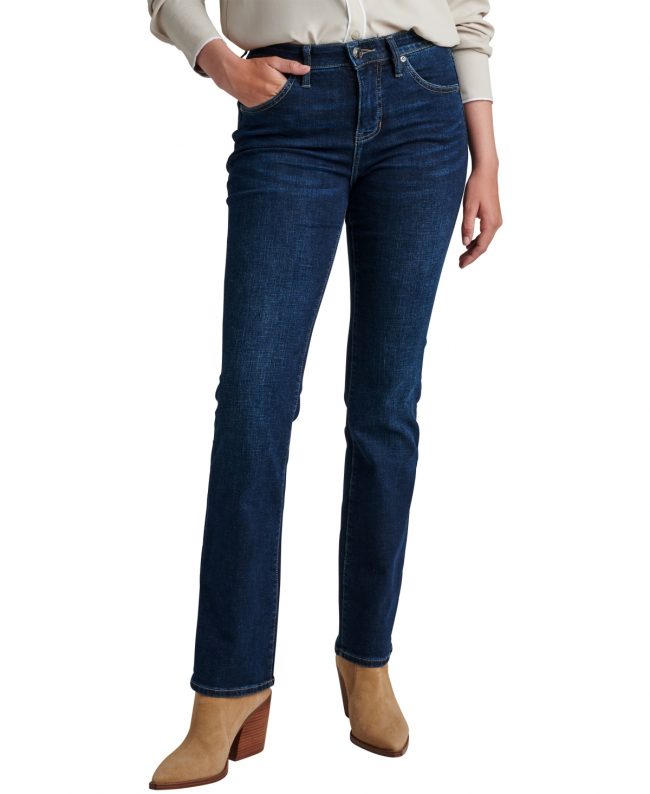 Jag Women's Eloise Comfort Stretch Mid Rise Bootcut Jeans - Night Breeze