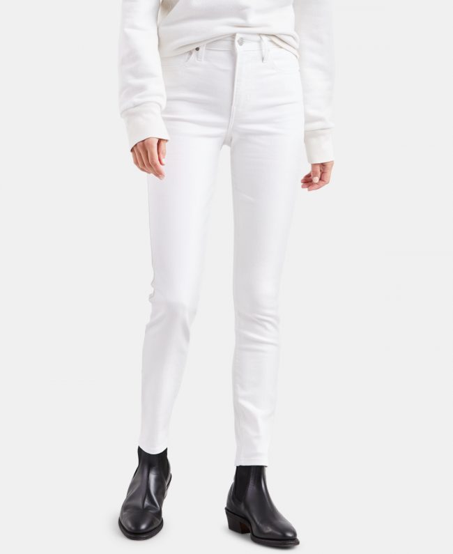 Levi's Women's 721 High-Rise Stretch Skinny Jeans - Soft Clean White