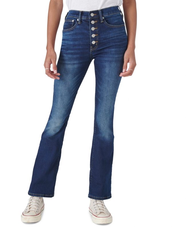 Lucky Brand Bianca High-Rise Faded Bootcut Denim Jeans - Pinos
