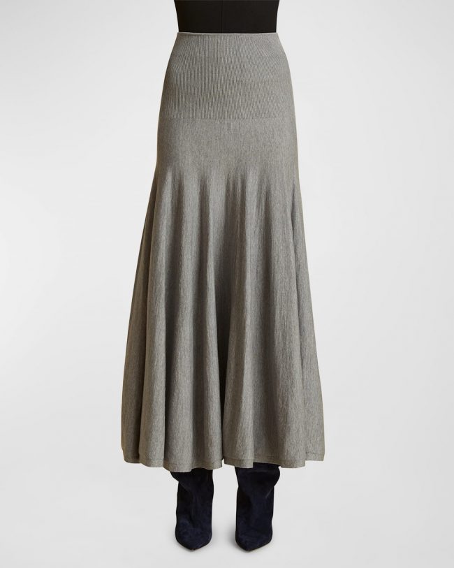 Remino Knit Maxi Skirt