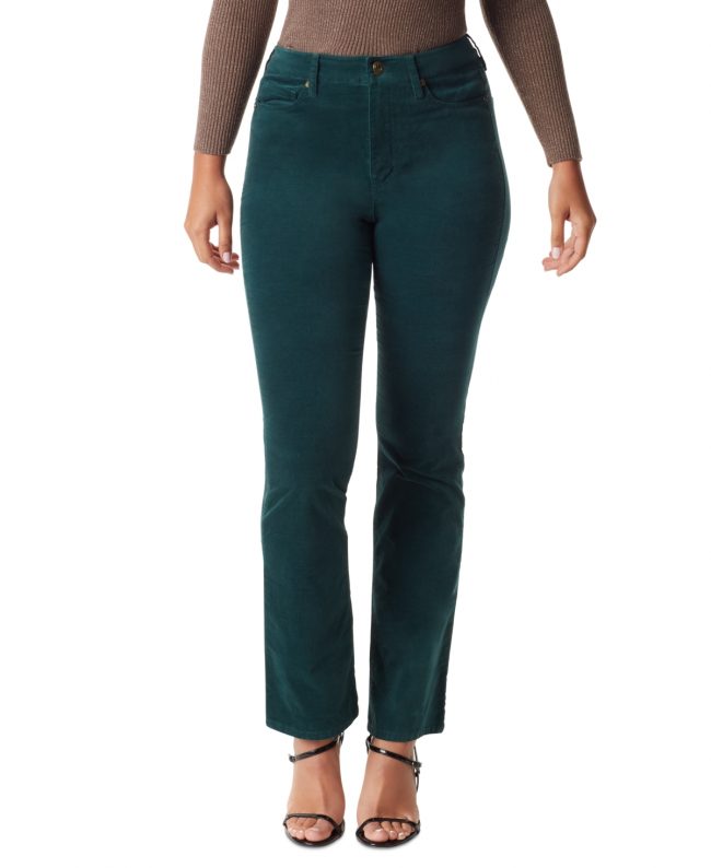 Sam Edelman Women's Penny High-Rise Bootcut Jeans - Darkest Spruce