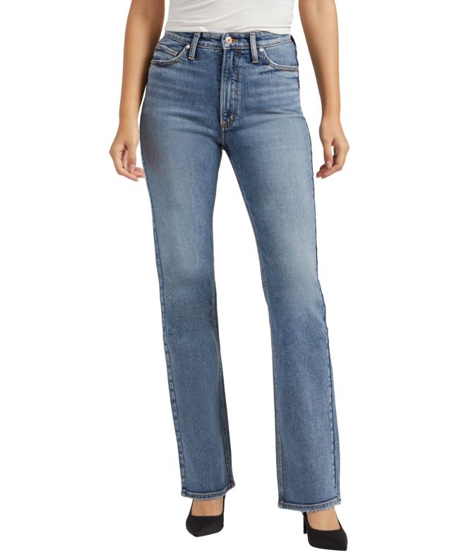 Silver Jeans Co. Women's 90s Vintage-Like High Rise Bootcut Jeans - Indigo