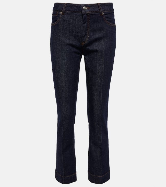 Sportmax Palpiti low-rise bootcut jeans
