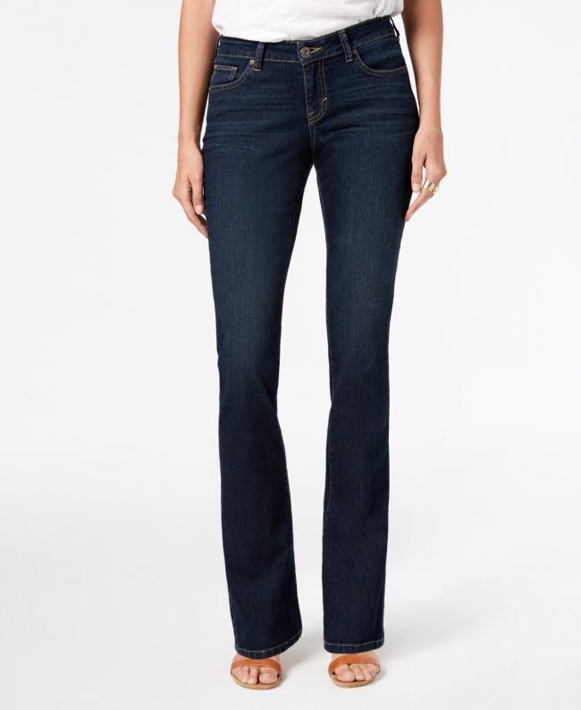 Style & Co Women's Curvy-Fit Bootcut Jeans in Regular and Long Lengths, Created for Macy's - Stream Wash