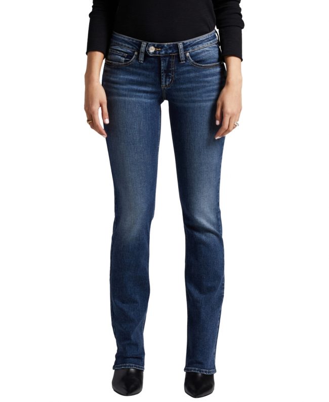 Women's Tuesday Low Rise Hip Hugging Slim Bootcut Jeans - Indigo