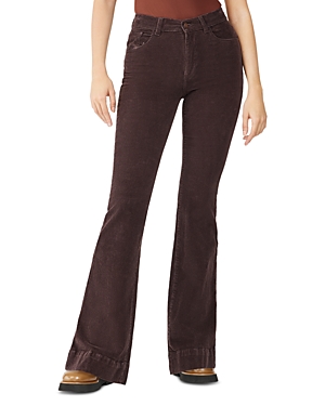 DL1961 Bridget High Rise Bootcut Jeans in Dark Cocoa