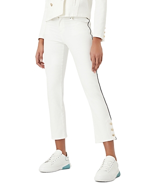 Emporio Armani Tasche Piped Cropped Skinny Jeans