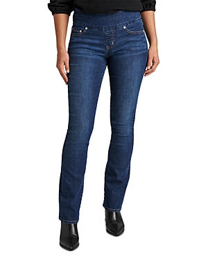 Jag Jeans Paley High Rise Bootcut Pull On Jeans in Anchor Blue