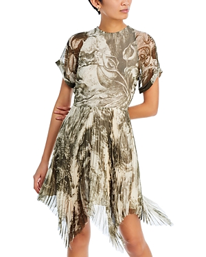 Jason Wu Collection Oceanscape Printed Mini Dress