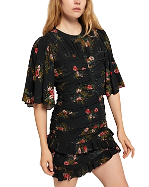 Joie Foster Ruched Mini Dress