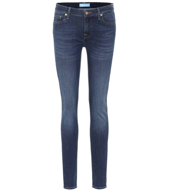 7 For All Mankind The Skinny B(AIR) mid-rise jeans